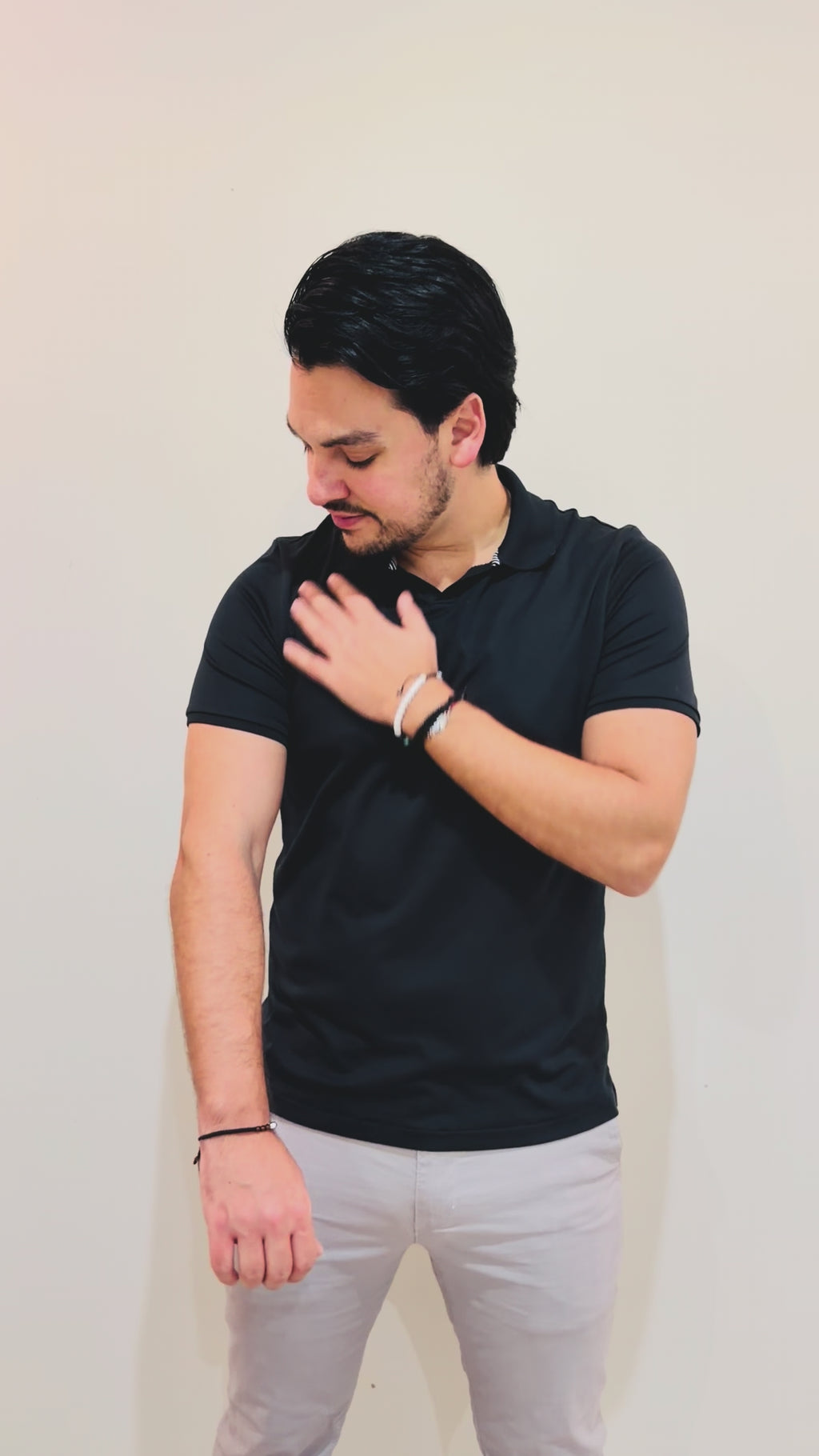 Noir Ivy Polo